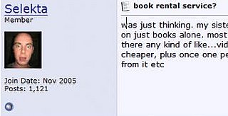 Novel Idea: A Book Rental Service! 